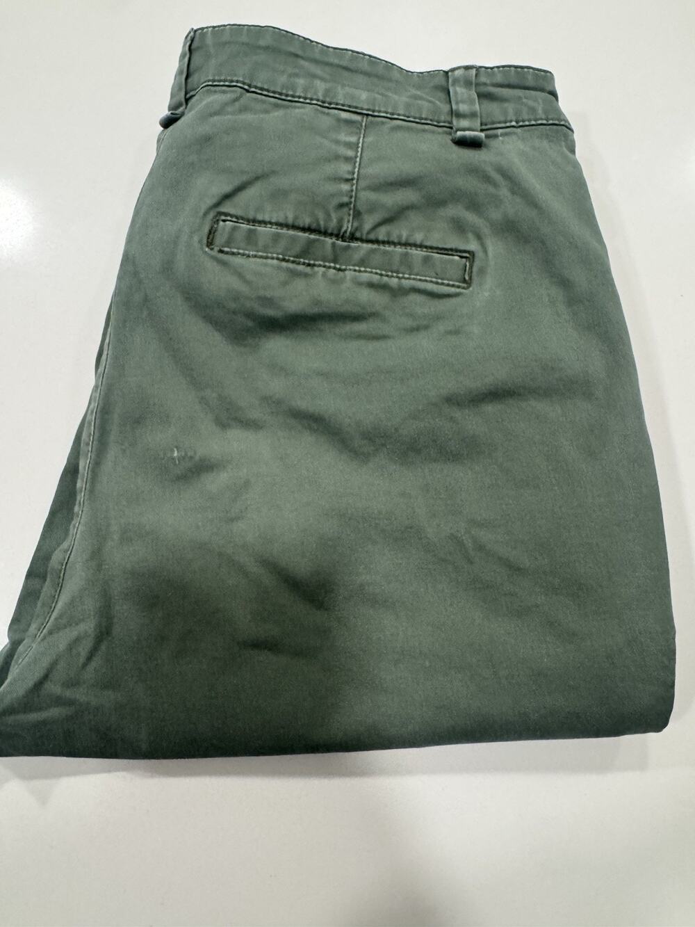 Women's Gap Pants Green Girlfriend Khaki Sz. 4